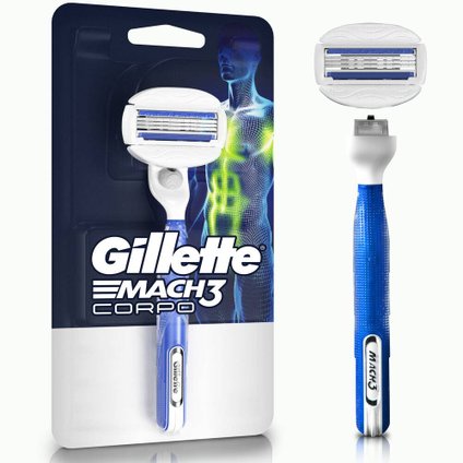 APARELHO DE DEPILAÇÃO GILLETTE MACH3 CORPO 1 UNIDADE