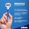 APARELHO DE DEPILAÇÃO GILLETTE MACH3 CORPO 1 UNIDADE