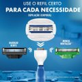CARGA PARA APARELHO DE DEPILAÇÃO CORPORAL GILLETTE MACH3 CORPO 2 UNIDADES
