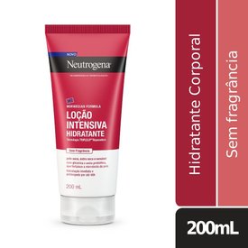 HIDRATANTE CORPORAL INTENSIVO NEUTROGENA NORWEGIAN SEM FRAGRÂNCIA 200ML