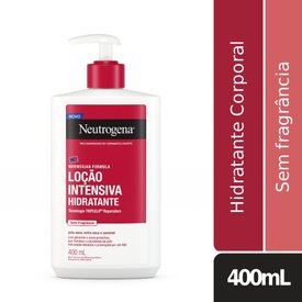 LOÇÃO INTENSIVA CORPORAL HIDRATANTE NEUTROGENA NORWEGIAN SEM FRAGRÂNCIA 400ML