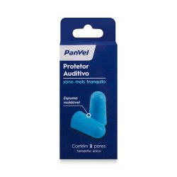 Protetor De Ouvido Esponja Panvel 2 Pares