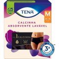 CALCINHA ABSORVENTE LAVÁVEL TENA PRETA M