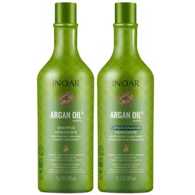 KIT INOAR ARGAN OIL SHAMPOO 1L + CONDICIONADOR 1L
