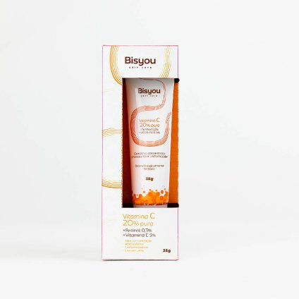 ANTIOXIDANTE E UNIFORMIZADOR BISYOU VITAMINA C PURA 20% 35G