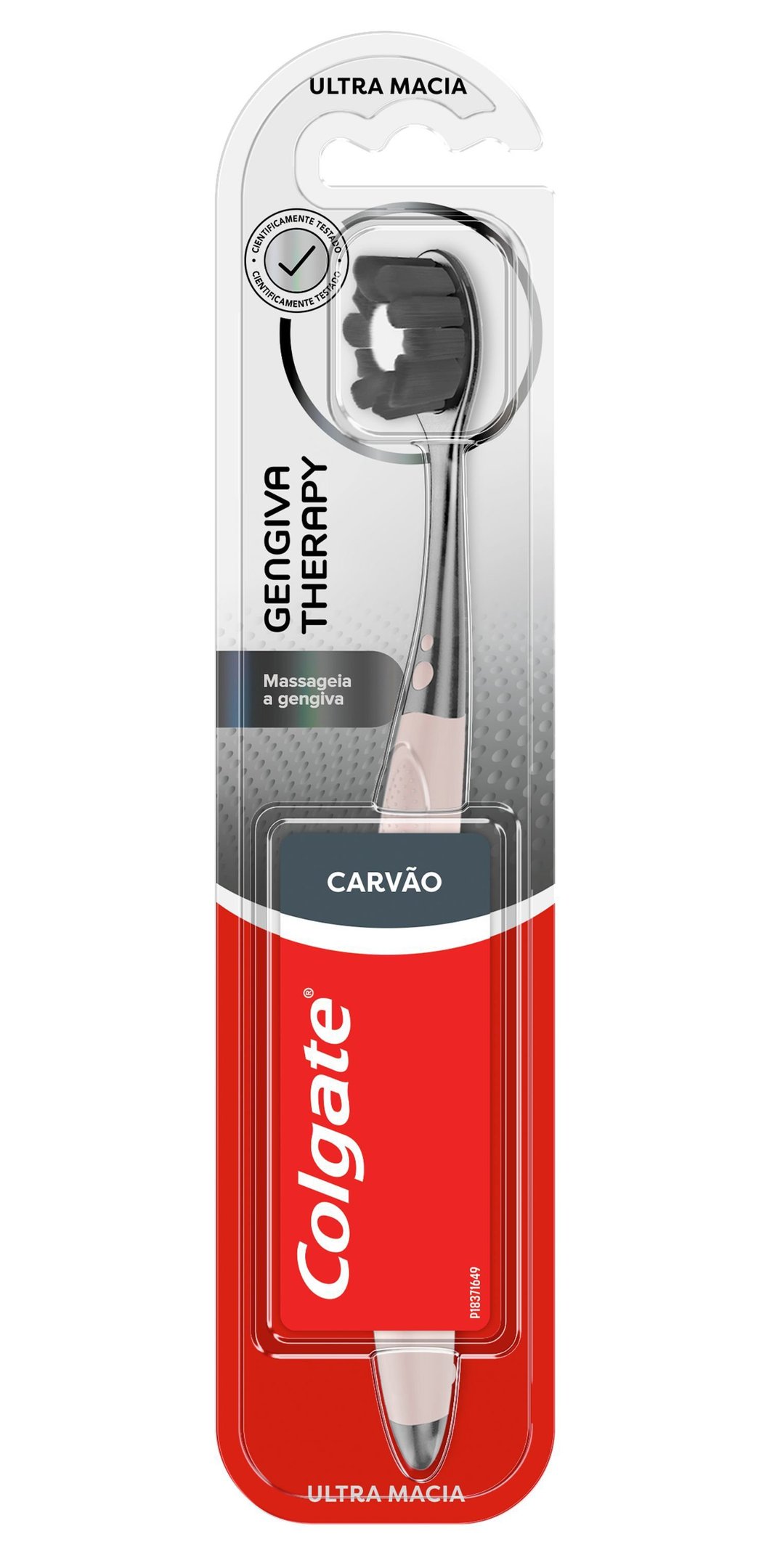 Escova Dental Macia Colgate Gengiva Therapy Carvão