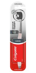 ESCOVA DENTAL MACIA COLGATE GENGIVA THERAPY CARVÃO