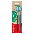 KIT ESCOVA DENTAL MACIA COLGATE RECYCLEAN - 2 UNIDADES