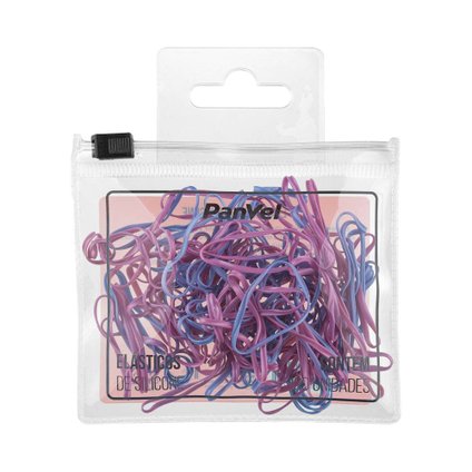 ELÁSTICO DE SILICONE 100UN PANVEL ACESSÓRIOS GLAM23