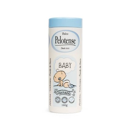 TALCO PELOTENSE BABY AZUL 180G