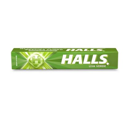 BALA HALLS SABOR UVA VERDE 28G