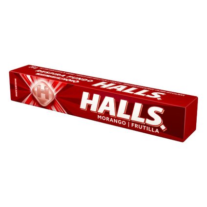 BALA HALLS SABOR MORANGO 28G