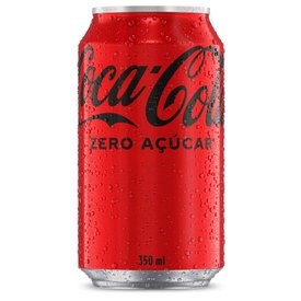 REFRIGERANTE COCA-COLA SEM AÇÚCAR 350ML