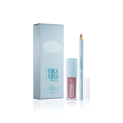 KIT ESPECIAL LÁPIS QUARTA + BATOM QUARTA BOCA ROSA BEAUTY BY PAYOT