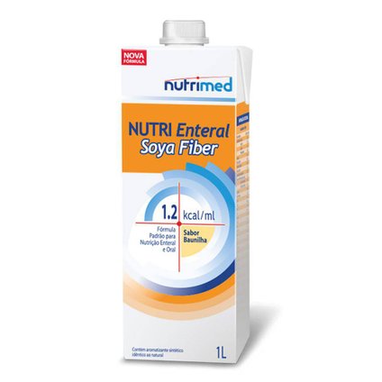NUTRI ENTERAL SOYA FIBER 1.2 BAUNILHA DANONE  1 LITRO
