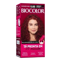 Mini Kit Tinta De Cabelo Biocolor Vermelho Intenso De Arrasar 6.66