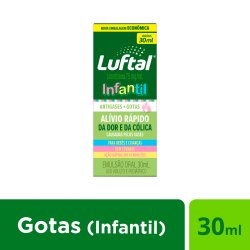 Luftal Infantil Gotas Antigases Simeticona 75mg/ml 30ml