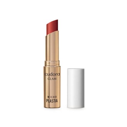 BATOM EUDORA GLAM MICRO PLASTIA VERMELHO RUBY 3,3G