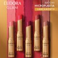 BATOM EUDORA GLAM MICRO PLASTIA VERMELHO RUBY 3,3G