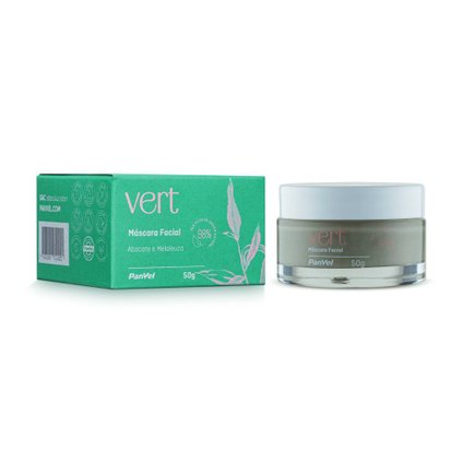 MÁSCARA FACIAL ABACATE E MELALEUCA PANVEL VERT 50G