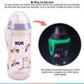 COPO NUK ANTIVAZAMENTO KIDDY BRILHA NO ESCURO GIRL 300ML