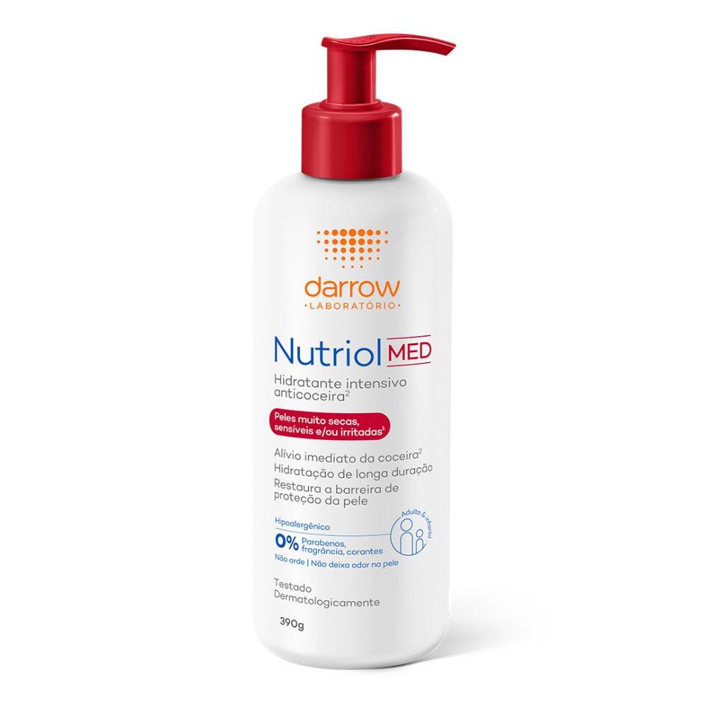 Hidratante Darrow Nutriol Med Anticoceira 390g