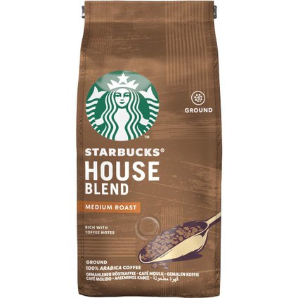 CAFE TORRADO E MOIDO STARBUCKS MEDIUM ROAST HOUSE BLEND 250G