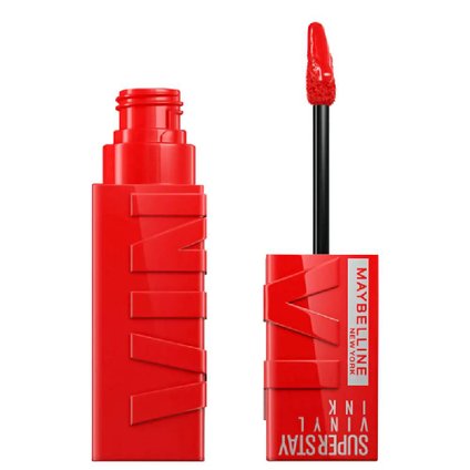 BATOM LÍQUIDO MAYBELLINE NY SUPERSTAY VINYL INK RED- HOT 4,2ML