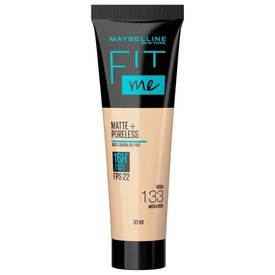 BASE LÍQUIDA MAYBELLINE FIT ME MATTE FPS 22 COR 133 30ML