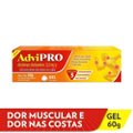 ADVIPRO GEL ANALGÉSICO E ANTIINFLAMATÓRIO PARA ALÍVIO RÁPIDO DA DOR MUSCULAR 60G