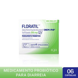 FLORATIL 250MG 6 CÁPSULAS