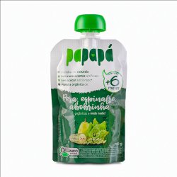 Papinha Papapá Pera, Espinafre E Abobrinha 100g
