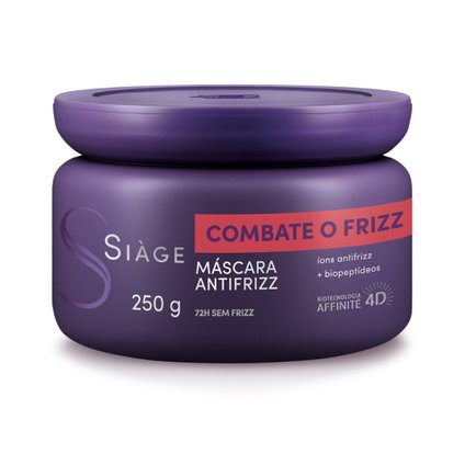 MÁSCARA SIÀGE COMBATE FRIZZ 250G