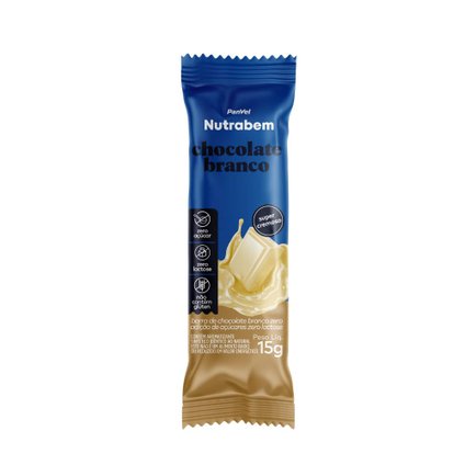 CHOCOLATE BRANCO ZERO AÇÚCAR PANVEL NUTRABEM 15G AV