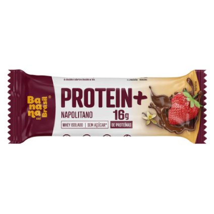 BARRA BANANA BRASIL PROTEIN + NAPOLITANO 50G