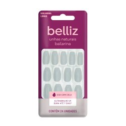 Unhas Postiças Belliz Naturais Bailarina