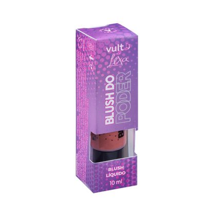  BLUSH CREMOSO VULT DO PODER ROSA PRONTA PRO COMBATE 10ML