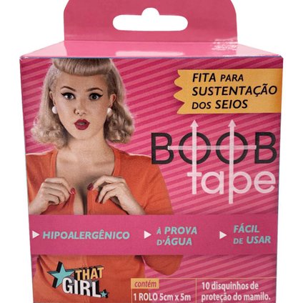 FITA BOOP TAPE THAT GIRL PARA SUSTENTAÇÃO DOS SEIOS