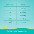 FRALDA PAMPERS CONFORT SEC BAG XG COM 54 UNIDADES