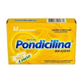 PONDICILINA MEL-LIMAO 12 PASTILHAS