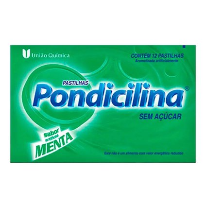 PONDICILINA MENTA 12 PASTILHAS