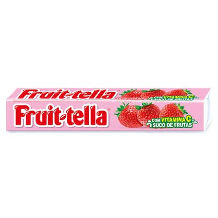 BALA FRUITTELLA MORANGO COM VITAMINA C 40G