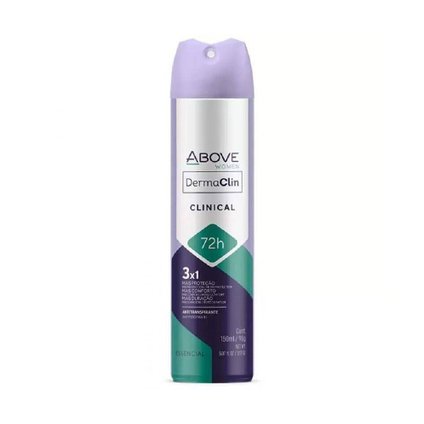 DESODORANTE AEROSSOL ABOVE DERMACLIN CLINICAL WOMEN 150ML