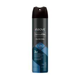 DESODORANTE AEROSSOL ABOVE DERMACLIN CLINICAL MEN 150ML