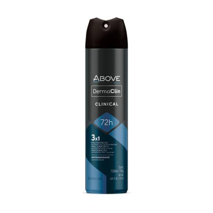 DESODORANTE AEROSSOL ABOVE DERMACLIN CLINICAL MEN 150ML