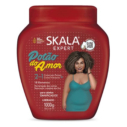 CREME DE TRATAMENTO SKALA POTÃO DO AMOR 1000GR