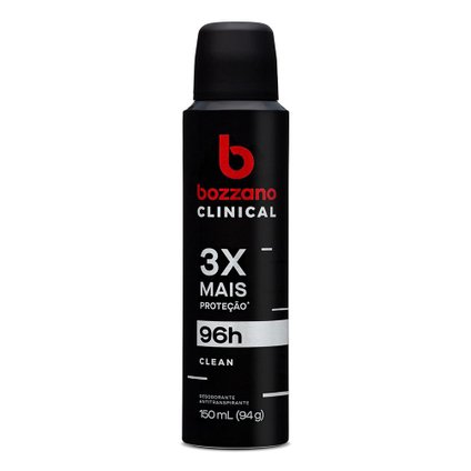 DESODORANTE AEROSSOL BOZZANO CLINICAL CLEAN 94G