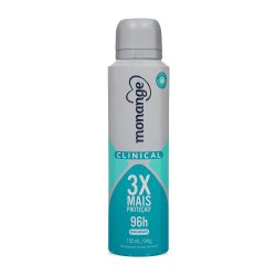 Desodorante Clinical Revigorante Aerossol Antitranspirante Monange Feminino 150ml