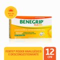 BENEGRIP MULTI DIA ANTIGRIPAL ANALGÉSICO E DESCONGESTIONANTE - CAIXA 12 COMPRIMIDOS