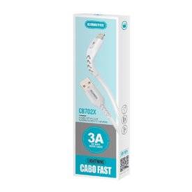 CABO LIGHTNING KIMASTER BRANCO IPHONE 1,0M